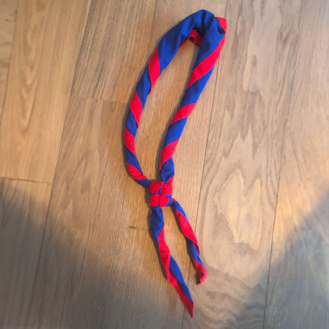 Pfadikrawatte von der Abteilung Brigade de Sauvabelin Meute IV "Creux-du-Van"