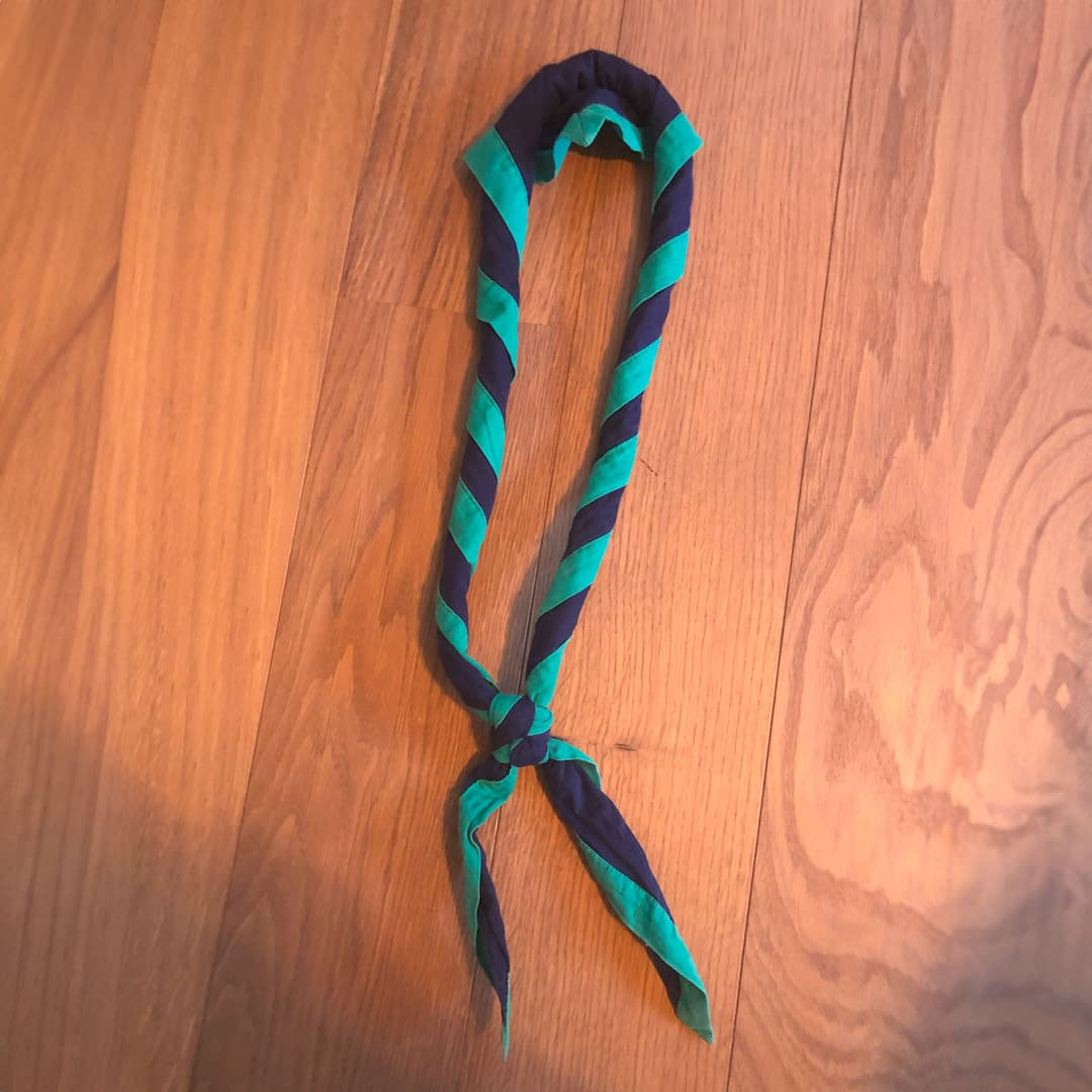 Pfadikrawatte von der Abteilung Brigade de Sauvabelin Meute II "Clairière"