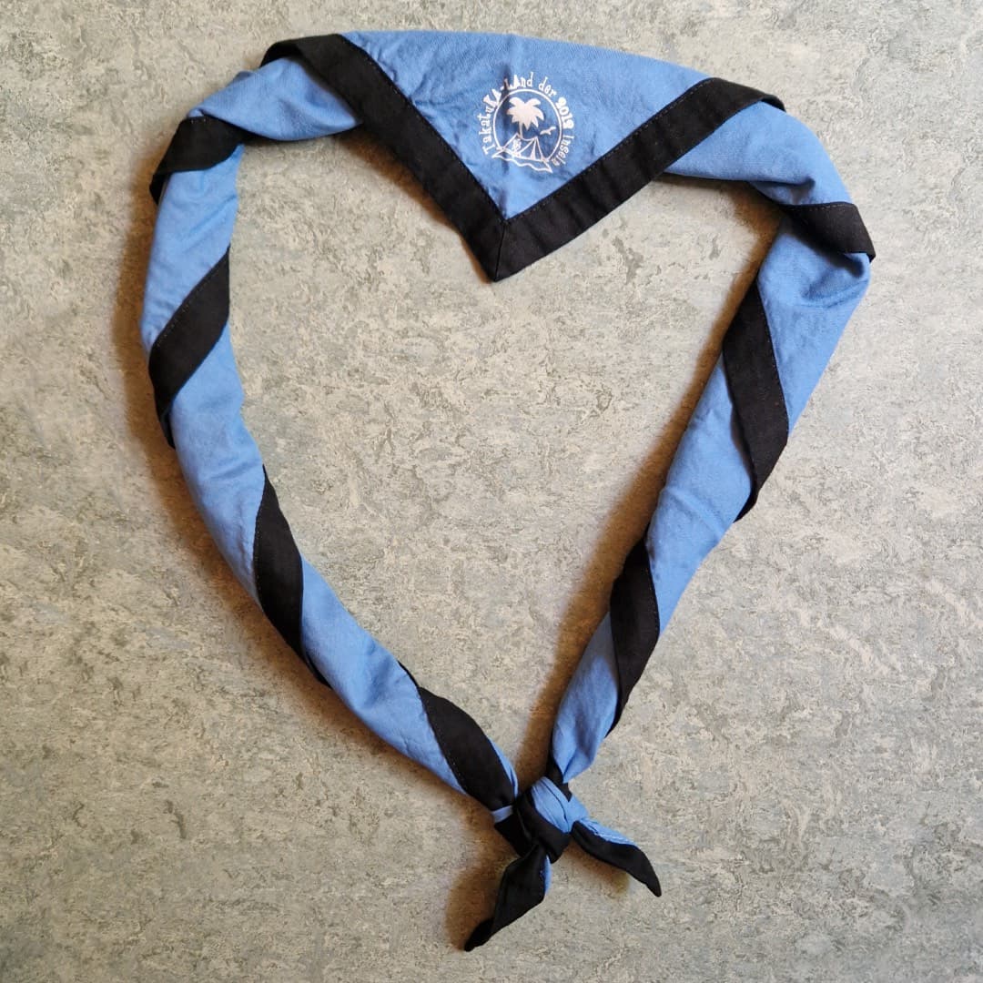 Pfadikrawatte von der Abteilung Taka-Tuka-Land KaLa 2012