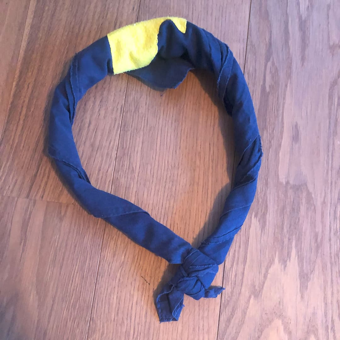 Pfadikrawatte von der Abteilung Brigade de Sauvabelin Truppe II "Manloud"