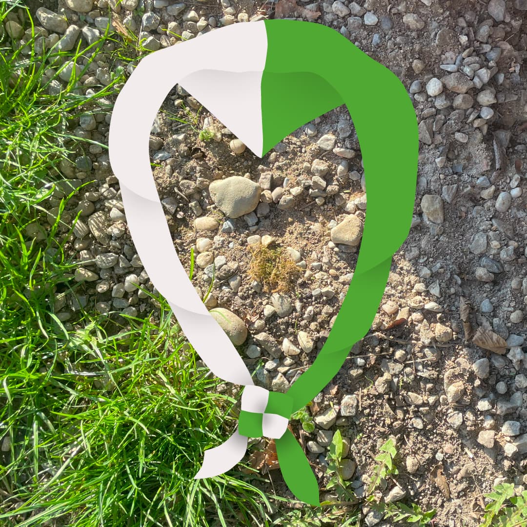 Pfadikrawatte von der Abteilung Pfadi St. Urs